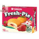 Orion Fresh Pie koekjes "Aardbei-framboos", 12 st.