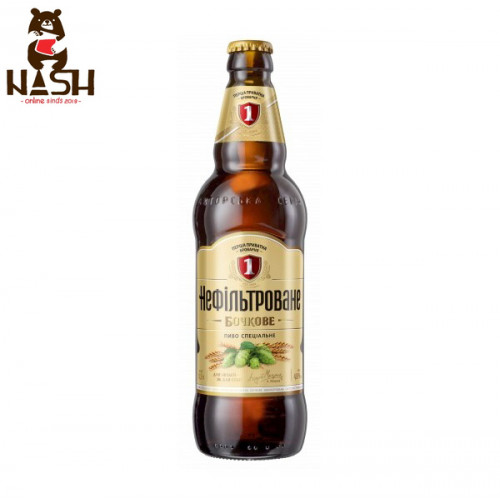 Oekraïens bier Persha Privatna Brovarnya "Bochkovoe ongefilterd" Oekraïens bier Persha Privatna Brovarnya "Bochkovoe ongefilterd"