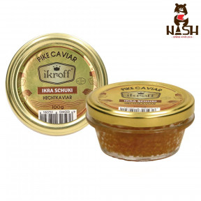 Ікра щуки IKROFF, 100г (до 14.01.2026)