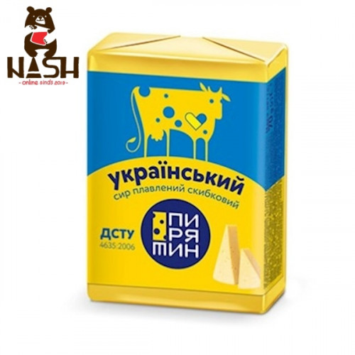 Сырок плавленный Пирятин "Украинский" 38% жирности, 70г Сырок плавленный Пирятин "Украинский" 38% жирности, 70г