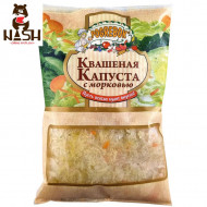 Sauerkraut with carrots Pogrebok, 550g