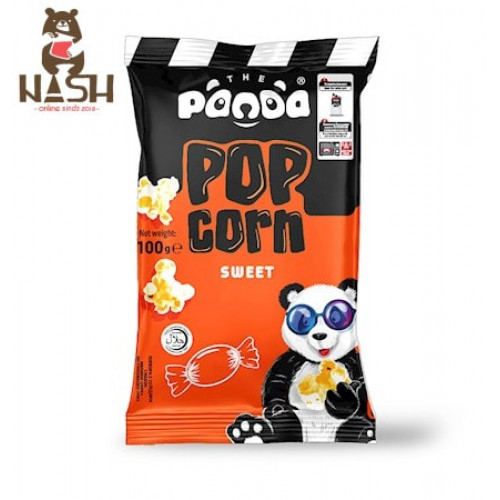 The Panda popcorn zoet, 100g