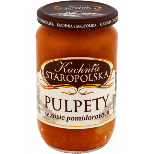 Kuchnia Staropolska gehaktballetjes in tomatensaus, 500 g Kuchnia Staropolska gehaktballetjes in tomatensaus, 500 g