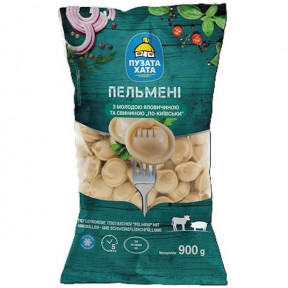 Diepvriesdumplings Puzata Khata met varkens- en rundvlees, 900 g