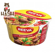 Ukrainian instant noodles Reeva with beef flavor, 75g
