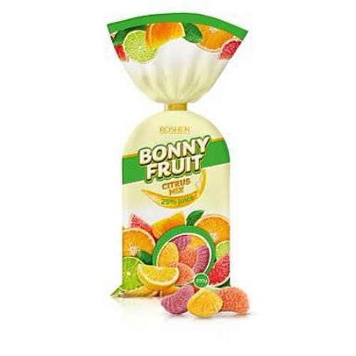 Цукерки Рошен "Bonny-fruit citrus mix", 200г