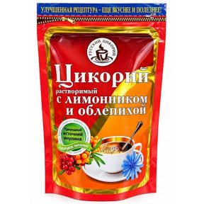 Растворимый цикорий с лимонником и облепихой, 100г