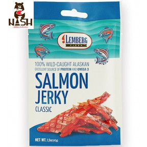 Lemberg beer snack made from dried and salted chum salmon in strips, 42g