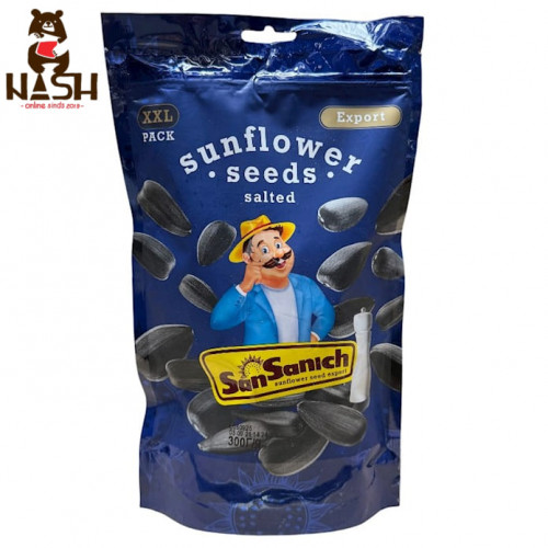 Oekraïense zonnebloempitten San Sanych gezouten gebakken, 300g