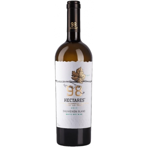 Молдавське біле сухе вино Sauvignon Blanc 98 Hectares Молдавське біле сухе вино Sauvignon Blanc 98 Hectares