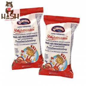 Сирок Schwinn "Ранковий" з журавлиною заморожений, 100г Сирок Schwinn "Ранковий" з журавлиною заморожений, 100г