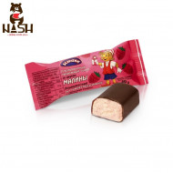 Glazed curd cheese Schwinn with raspberry flavor, frozen, 40g