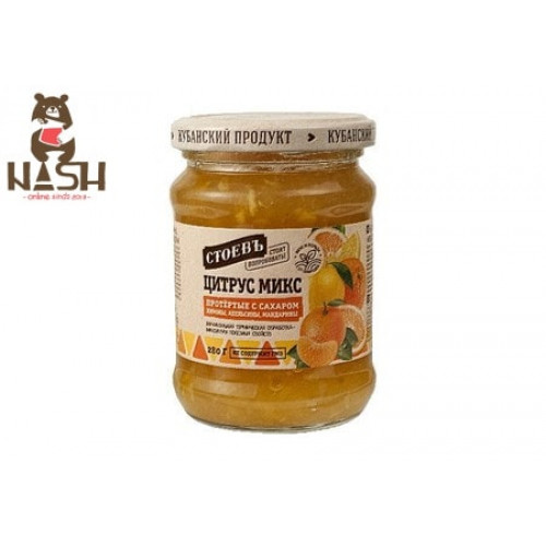 Citrus Mix Stoev pureed with sugar, 280g