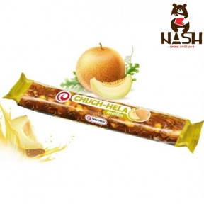 Pinda's in druivensiroop (Churchkhela) Suvorov met meloensmaak Pinda's in druivensiroop (Churchkhela) Suvorov met meloensmaak