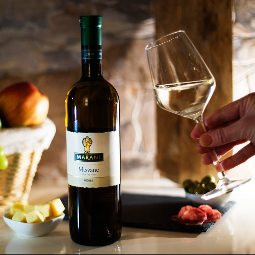 Грузинське біле сухе вино Telavi Marani Mtsvane 2019