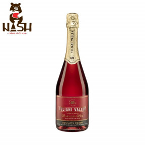 Georgische mousserende rosé halfzoete wijn Teliani Valley