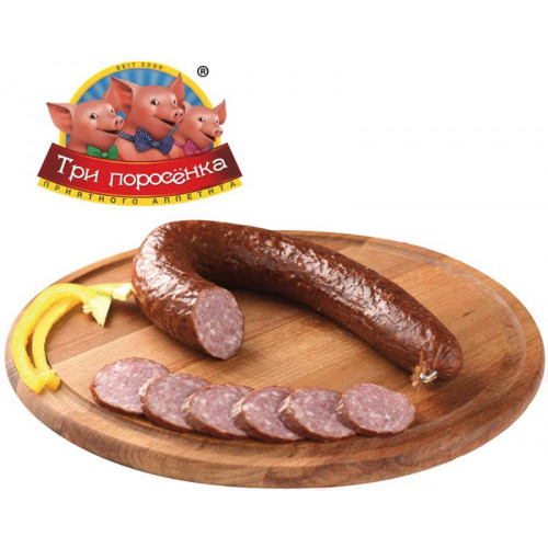 Three little pigs sausage "Homemade Krakow style", 400g 