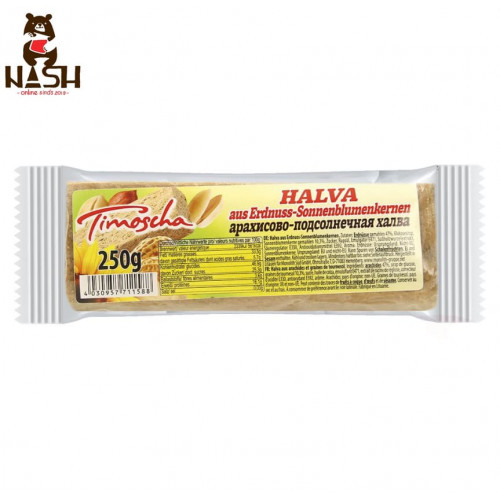 Halva sunflower Timosha with peanuts, 250g