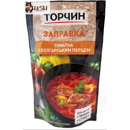 Заправка для борща Торчин томатная с болгарским перцем, 200мл