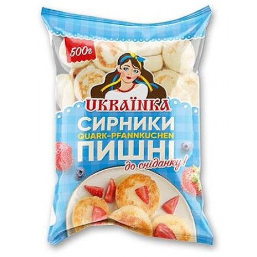Сырники Украинка замороженные, 500г