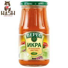 Икра кабачковая Верес "Экстра", 500г