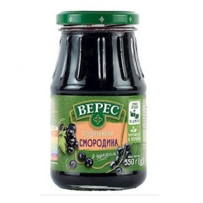 Варенье Верес из черной смородины, 350г