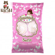 Marshmallow Vkusnyasha wit-roze, 300g