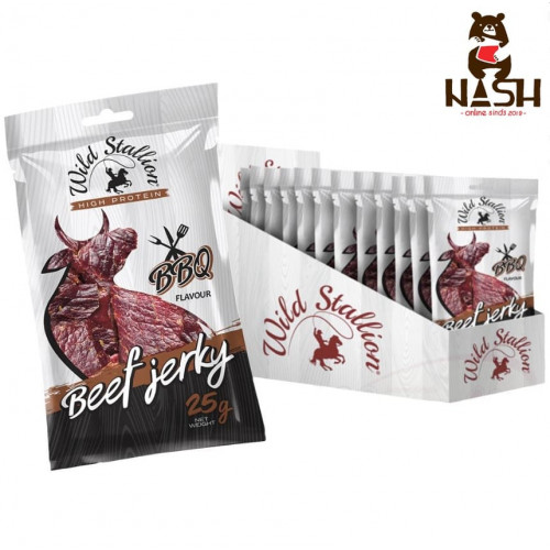 В'ялена яловичина WILD STALLION "Барбекю", 25г