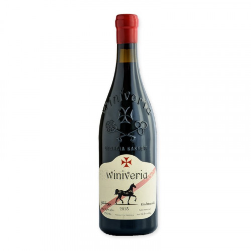 Грузинське червоне напівсолодке вино Winiveria Kindzmarauli 2018