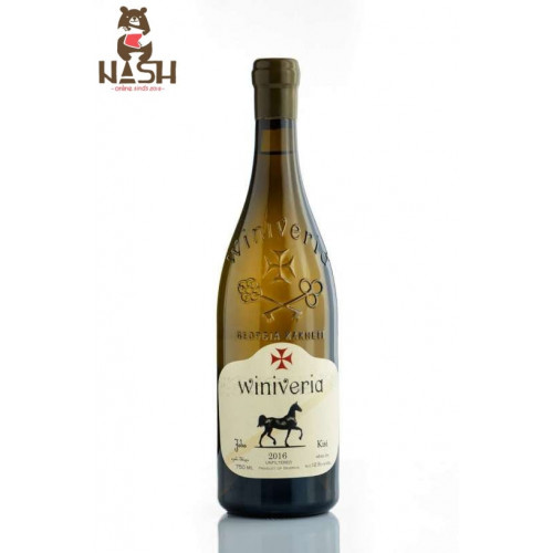 Georgian white dry wine Winiveria Kisi