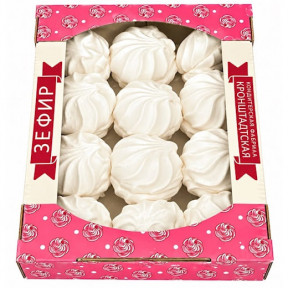 Marshmallow (zefir) van de suikerwerkfabriek Kronshtadt met roomaroma, 500 g