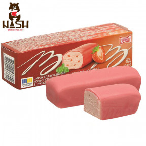 Глазированный творожный сырок Злагода с клубникой, 45г