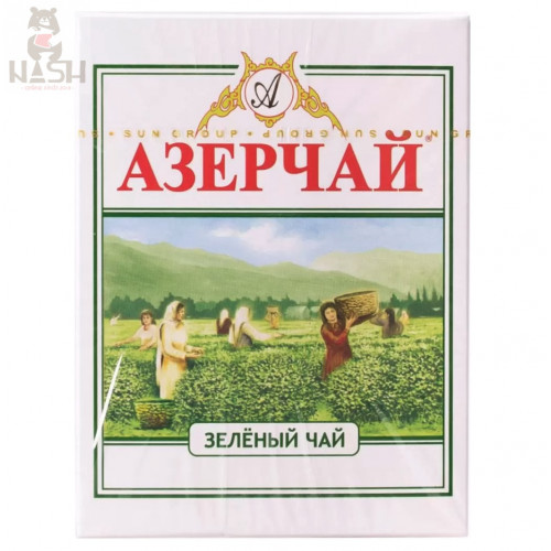 Green tea "Azerchay", 100g