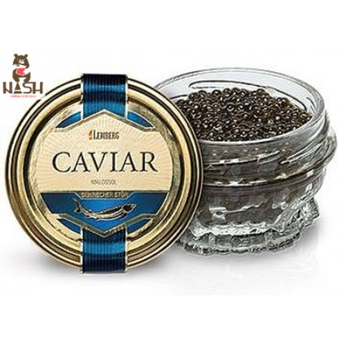 Lemberg black caviar from Siberian sturgeon, 30g