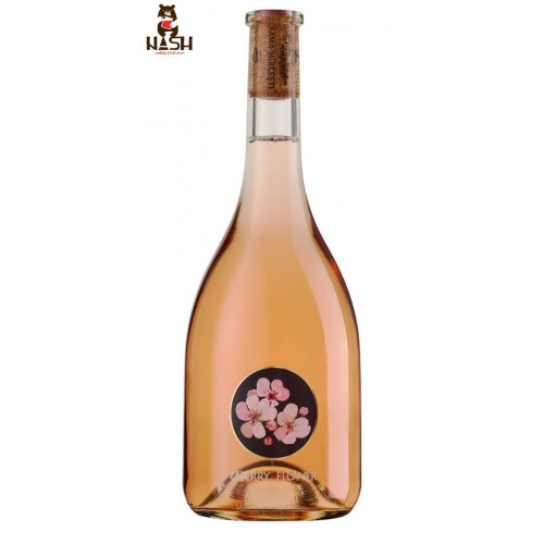 Moldovan semi-dry rose wine Crama Mircesti Cherry Flower Rose
