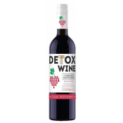 Молдавское красное сухое вино Detox Cabernet Sauvignon