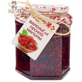 Forest raspberry jam, 230g Forest raspberry jam, 230g