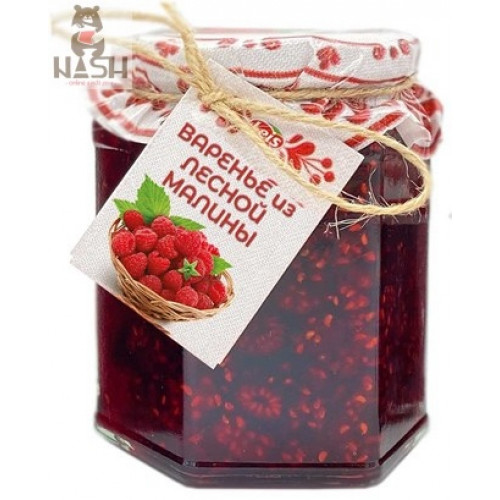 Forest raspberry jam, 230g