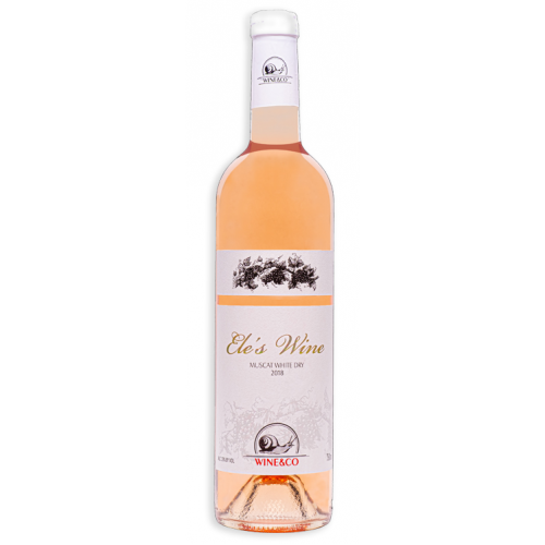Грузинське рожеве мускатне вино Wine & Co Ele's Rosé