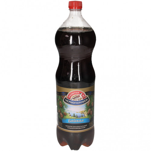 High-carbonated non-alcoholic drink "Baikal", 1.5l