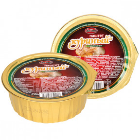 Паштет Колбассофф куриный с шампиньонами, 250г