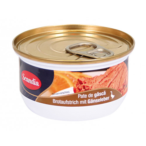 Paté of goose liver and meat, 120g