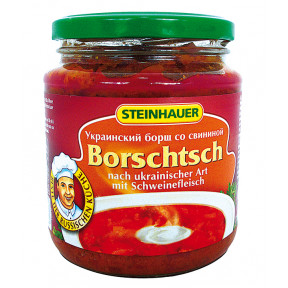 Ukrainian borsch with pork, 530g