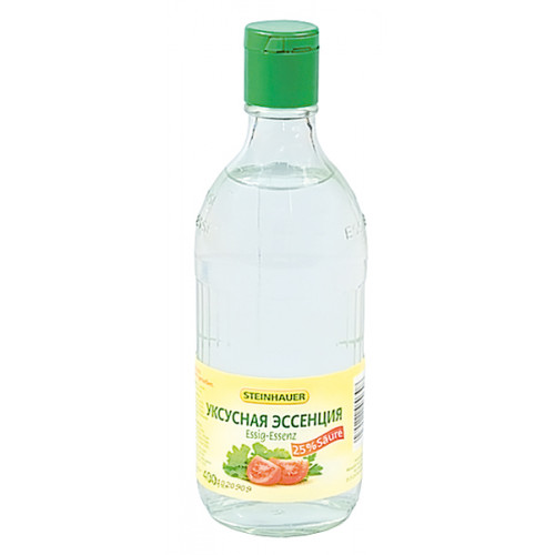 Vinegar essence 25% concentration, 400ml