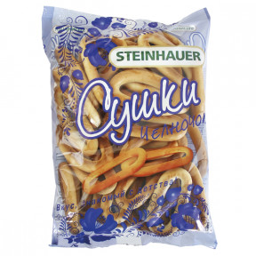 Ukrainian dry bread rings "CHELNOCHOK FLORA", 300g Ukrainian dry bread rings "CHELNOCHOK FLORA", 300g