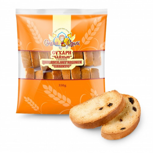 Crackers met rozijnen "Tea" 350 g