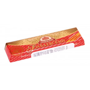 Chocolade "Babaev" met fondant roomvulling, 50 gr. Chocolade "Babaev" met fondant roomvulling, 50 gr.