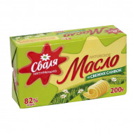 Boter SVALYA, 82% vet, 200 gr.