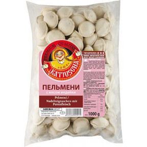 Пельмені Катюша з м'ясом індейки, 1000г Пельмені Катюша з м'ясом індейки, 1000г