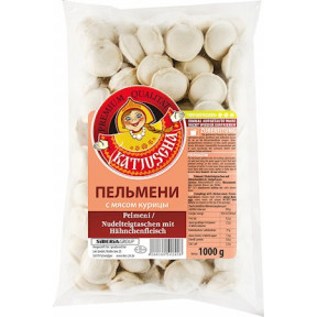 Пельмені Катюша з курятиною, 1000г Пельмені Катюша з курятиною, 1000г